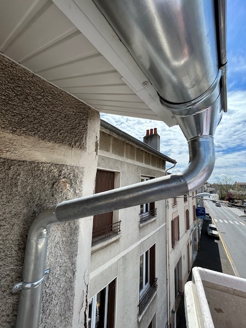 toit après rénovation de chêneaux